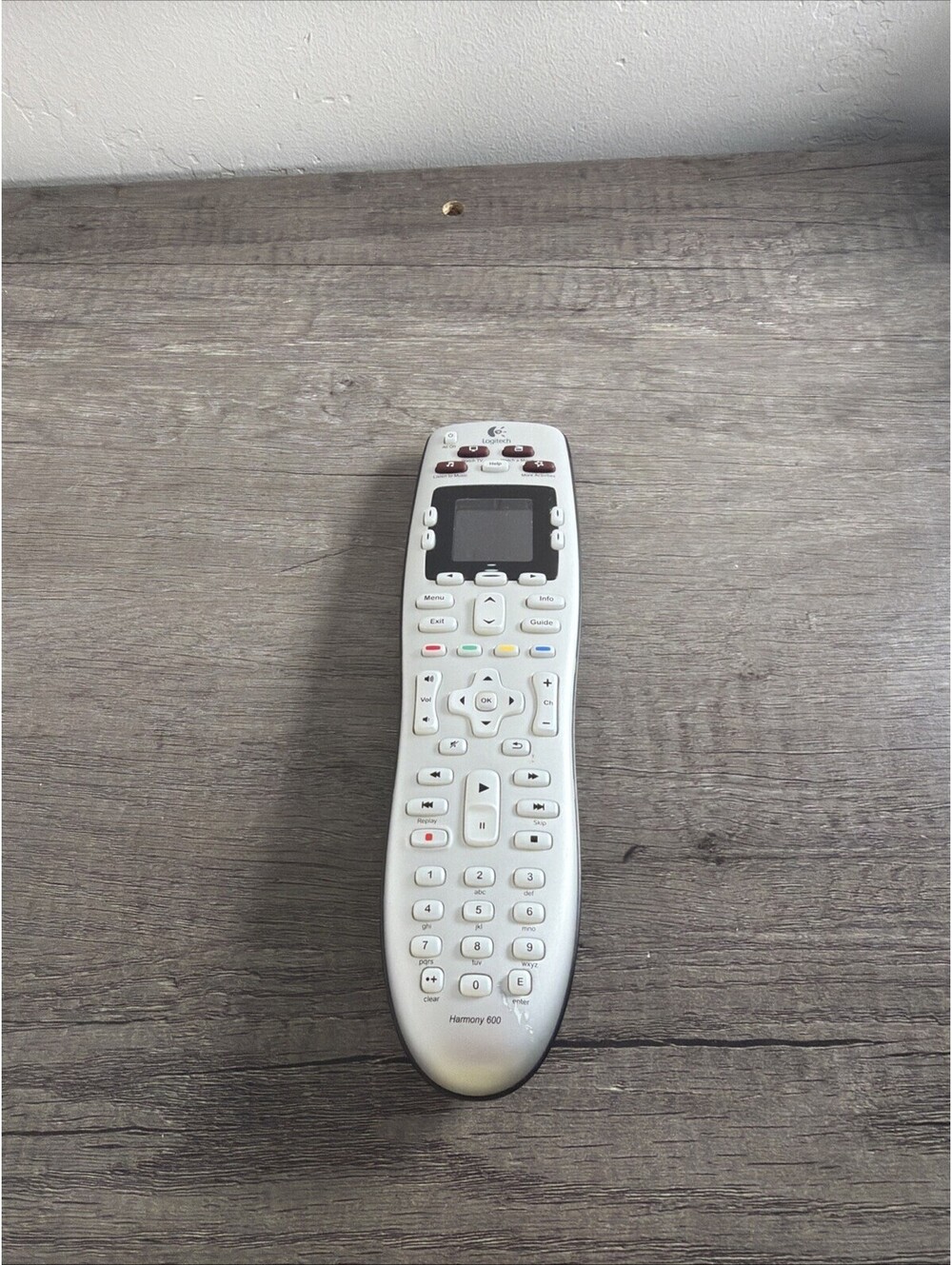 Logitech Harmony 600 Remote Control  Grey Universal Remote